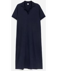 ARKET - Rib-Knit Polo Dress - Lyst