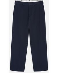 ARKET - Wide Cotton Linen Trousers - Lyst