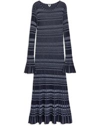 ARKET - Wool-blend Rib Dress - Lyst