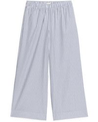 ARKET - Relaxed Pyjama Trousers - Lyst