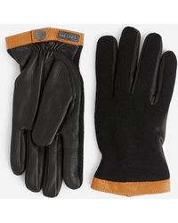 ARKET - Hestra Deerskin Wool Tricot Gloves - Lyst