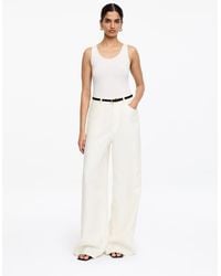 ARKET - Five-Pocket Linen Trousers - Lyst