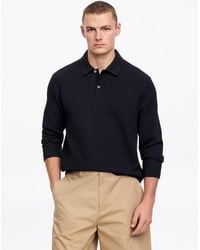 ARKET - Waffle Polo Shirt - Lyst