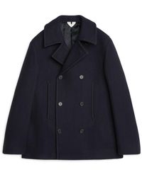 arket peacoat