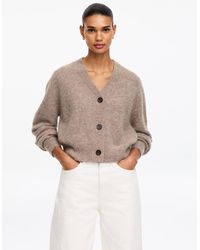ARKET - Alpaca-Wool Blend Cardigan - Lyst