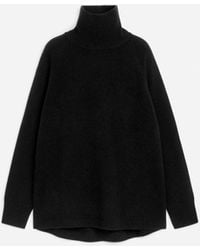 ARKET - Rollkragenpullover Aus Kaschmir Und Wolle - Lyst