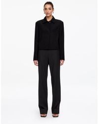 ARKET - Wool-Blend Fold-Up Trousers - Lyst