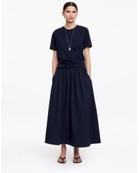 ARKET - Midi Cotton Skirt - Lyst