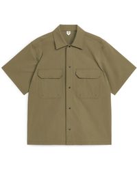 ARKET - Short Sleeve Cargo Shirt - Lyst