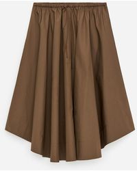 ARKET - Wide Cotton Skirt - Lyst