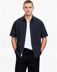 ARKET - Short-Sleeve Poplin Shirt - Lyst