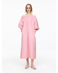 ARKET - Kleid Mit Ballonärmeln - Lyst