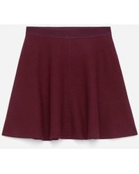 ARKET - Doublé Wool-Blend Skirt - Lyst