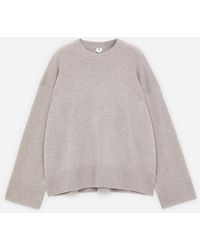 ARKET - Oversized Pure Cashmere Jumper​ - Lyst