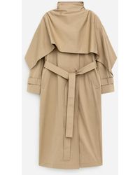 ARKET - Scarf Trench Coat - Lyst
