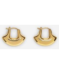 ARKET - Vergoldete Hoops - Lyst