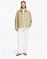 ARKET - Linen-Cotton Overshirt - Lyst