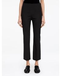 ARKET - Linen-Cotton Kick-Flare Trousers - Lyst