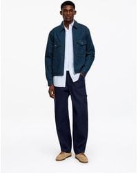 ARKET - Denim Overshirt - Lyst