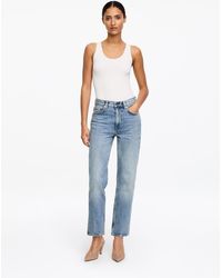 ARKET - Jade Cropped Slim Jeans - Lyst