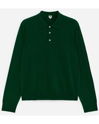 ARKET - Merino Polo Jumper - Lyst