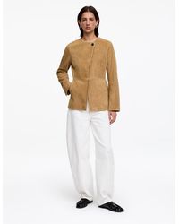 ARKET - Suede Jacket - Lyst