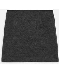 ARKET - Wool-Blend Mini Skirt - Lyst