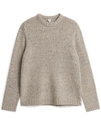 ARKET - Pullover Aus Einer Mischung Aus Wolle Und Alpaka - Lyst