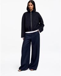 ARKET - Wool-Blend Doublé Overshirt - Lyst