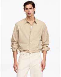 ARKET - Relaxed Cotton Twill Shirt - Lyst