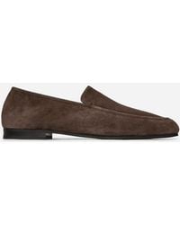 ARKET - Slim Suede Loafers - Lyst