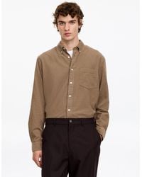 ARKET - Needlecord Cotton Shirt - Lyst