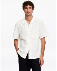 ARKET - Seersucker Resort Shirt - Lyst