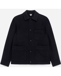 ARKET - Wool-Blend Overshirt - Lyst
