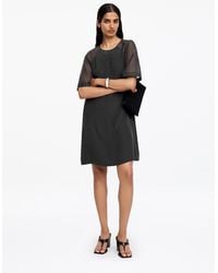 ARKET - Silk T-Shirt Dress - Lyst