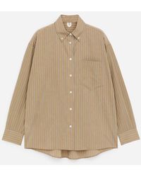 ARKET - Cotton-Silk Shirt - Lyst
