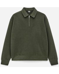 ARKET - Double-Knit Half-Zip Jumper - Lyst