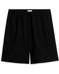 ARKET - Lockere Shorts In Knitteroptik - Lyst