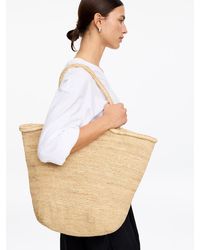 ARKET - Raffia Tote Bag - Lyst