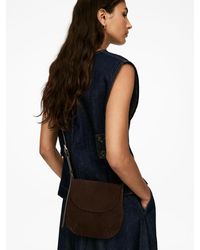 ARKET - Umhängetasche Aus Veloursleder - Lyst
