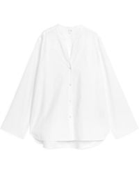 ARKET - Washed Cotton Shirt - Lyst
