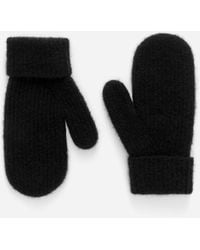 ARKET - Wool-Alpaca Blend Mittens - Lyst