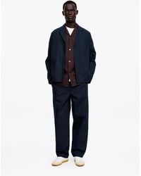 ARKET - Loose Cotton Linen Trousers - Lyst