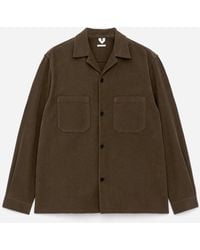 ARKET - Cotton Moleskin Overshirt - Lyst