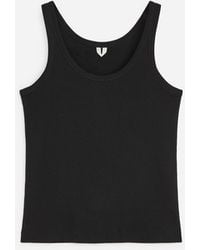 ARKET - Rib Tank Top - Lyst