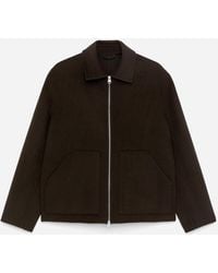ARKET - Double-Face Wool Blend Jacket - Lyst