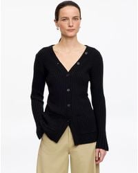 ARKET - Rib-Knit Cardigan - Lyst