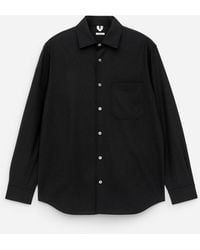 ARKET - Relaxed Wool-Blend Shirt - Lyst