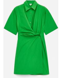 ARKET - Wrap Shirt Dress - Lyst
