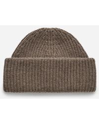 ARKET - Double-Fold Wool Beanie - Lyst